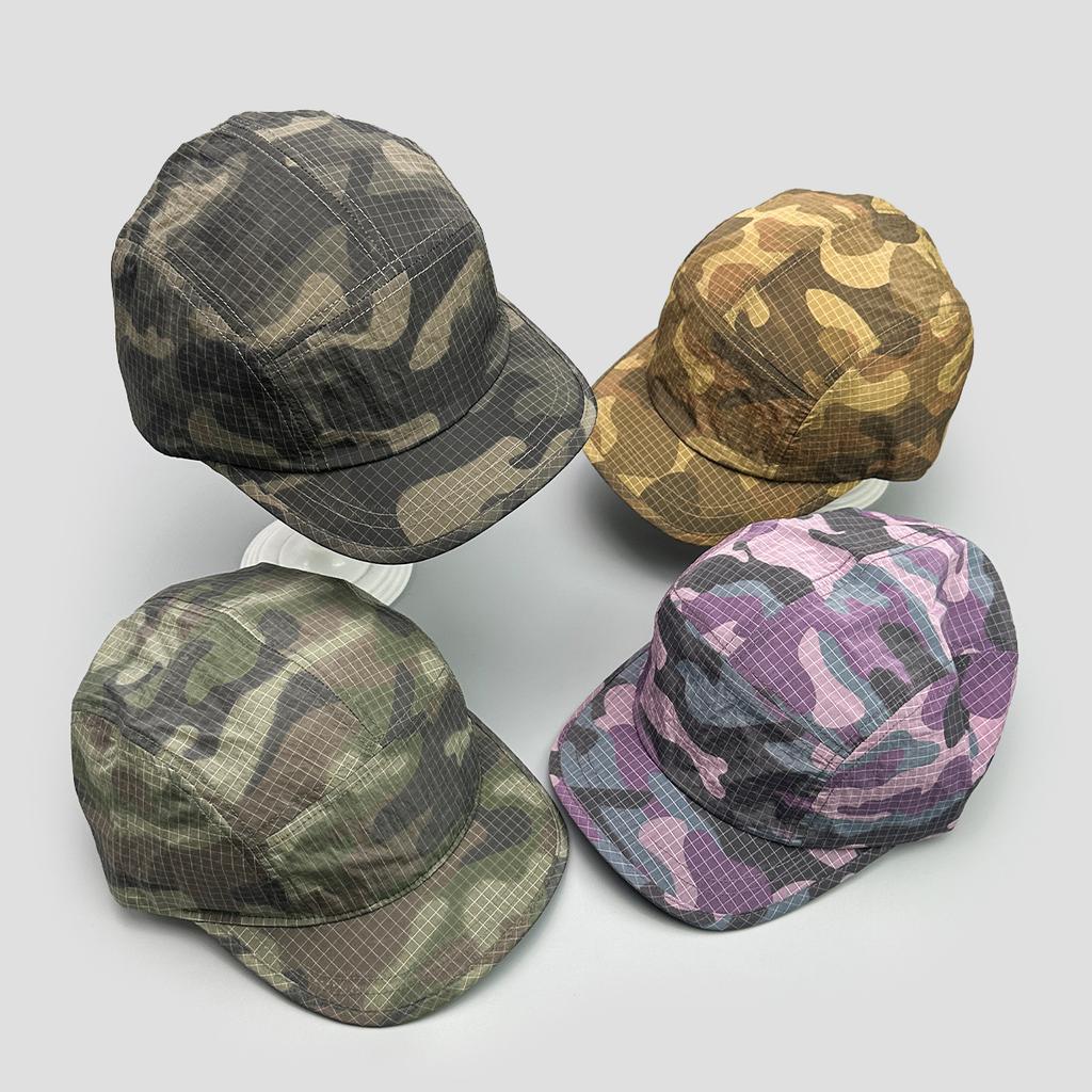 Street quick-drying light board camouflage baseball cap men's and women's sunshade camping mountaineering cap