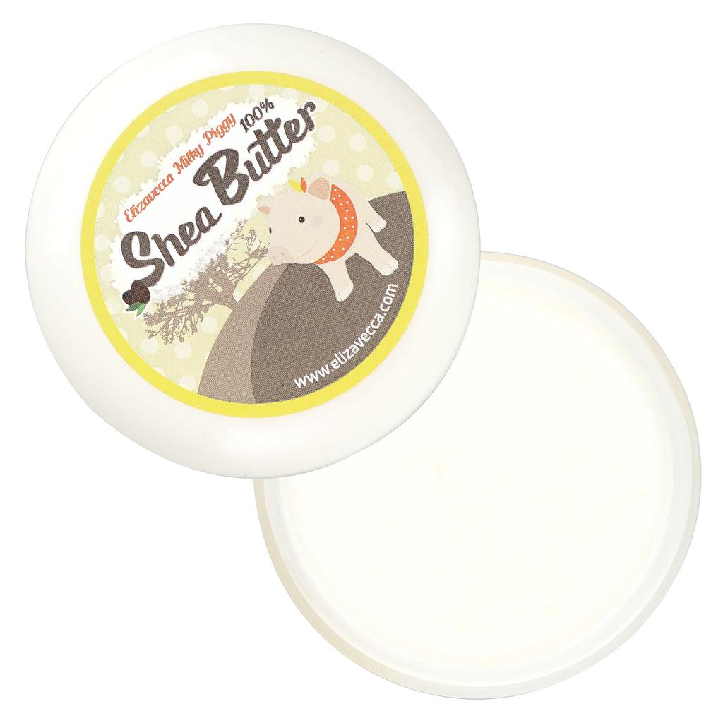 Elizavecca Milky Piggy, 100% Shea Butter, 3.10 Oz (88 G)