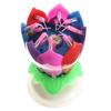 SMRT Death Candle Birthday Flower Musical Rotating Lotus Soiree Cake Wedding Multicoloured
