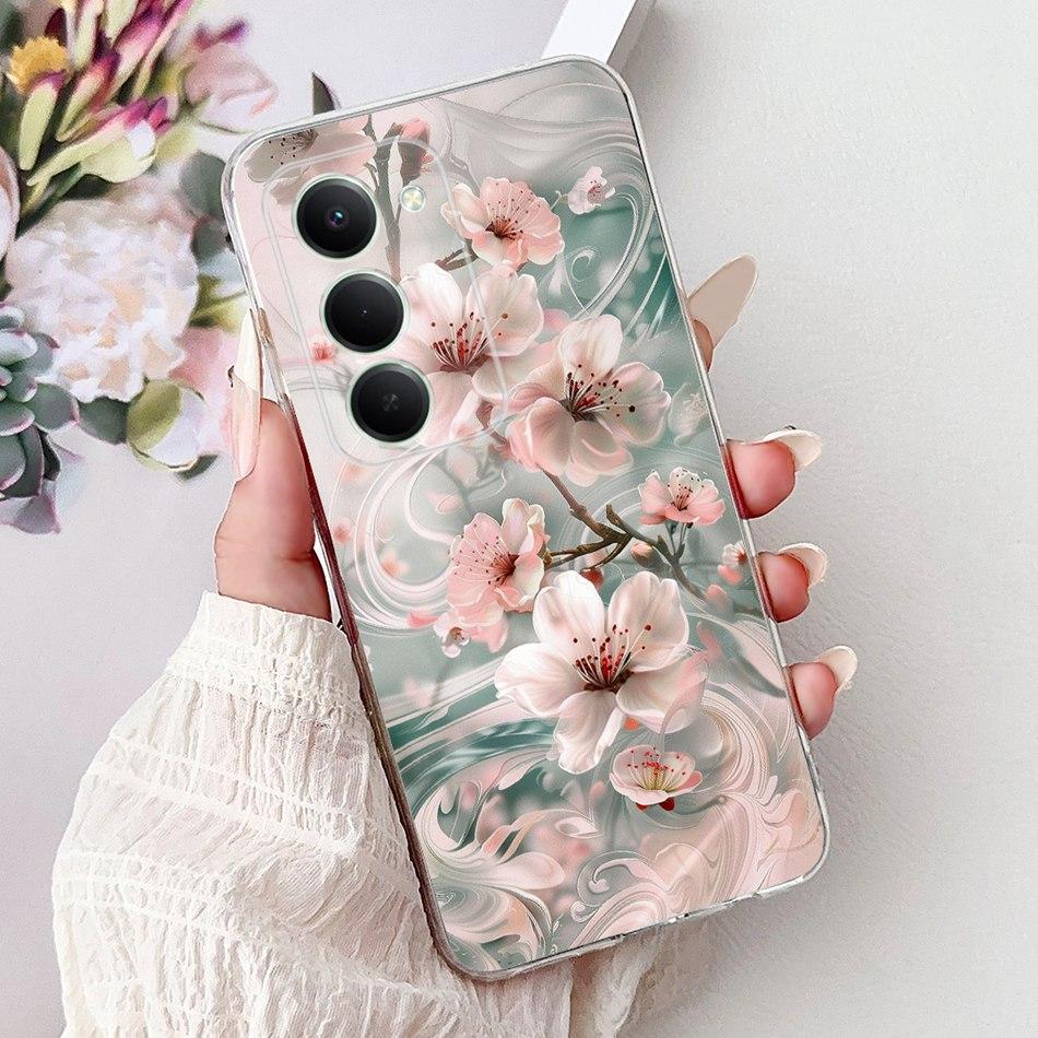 For Xiaomi Redmi 15 5G Note 15R Elegant Floral Butterfly Phone Case For Redmi Note15R Redmi15 5G Soft Silicone TPU Cases