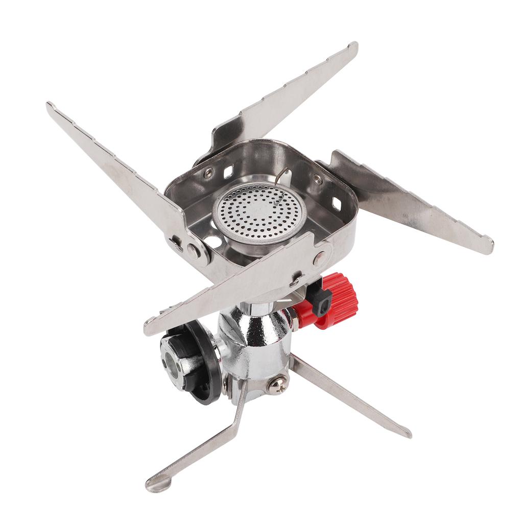 Folding Pocket Stove Camping Emergency Gas Stove Ultralight for Outdoor Picnic Hiking Activities