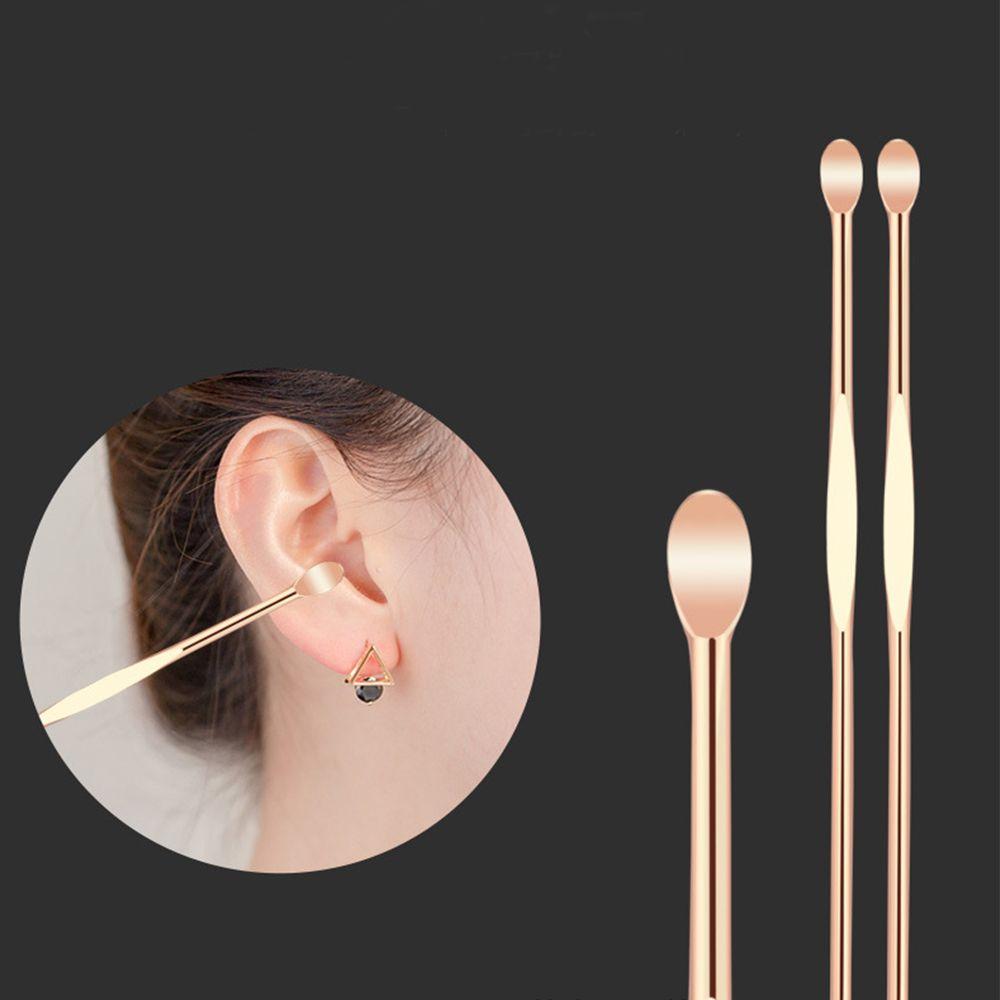 Здравоохранение Ушная ложка для удаления ушной серы Ушной очиститель Набор для чистки ушей Инструменты для ухода за ушами