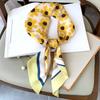 Korean Version of Hyuna Style Spring and Summer Fashion Thin Narrow Long Strip Decorative Small Scarf Women's Scarf Streamer Scarf Hairband