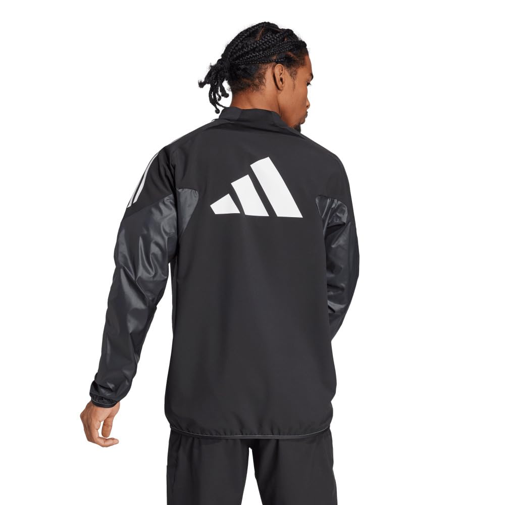 Ветровка Adidas для футбола Piste Top Мужская KRW77 Черный/Белый (JC6261) M