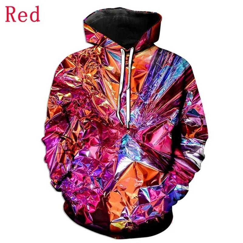 Новая мужская толстовка с капюшоном с 3D-принтом, модная, с длинными рукавами, на шнурке, эстетичная, индивидуальная, с капюшоном, цвета, толстовка, мужские топы