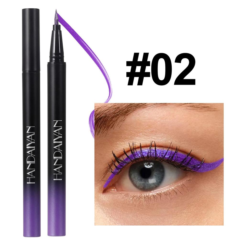 Блестящая подводка для глаз Тени для век Водостойкая быстросохнущая серебристо-золотая металлическая перламутровая жидкая подводка для глаз Осветляющий макияж глаз