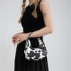 Cow Pattern Shoulder Bag for Spring/Summer Versatile Women's Bag Personalized Leopard Pattern Underarm Handbag