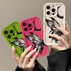 Чехол для телефона с бабочкой для iPhone 11, чехол для iPhone 15 13 12 14 Pro Max X XR XS Max 7 8 Plus SE Aesthetic Moon Liquid силиконовый чехол