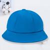 Children's Small Yellow Hat Print Kindergarten Dome Basin Hat Student Sun Hat Cute Ball Hat Sun Protection Bucket Hat