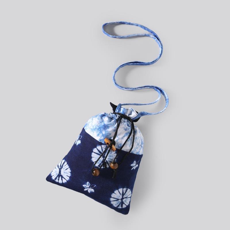 Сумка кроссбоди в этническом стиле с принтом тай-дай, вместительная сумка ручной работы в древнем стиле, чехол для мобильного телефона