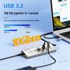 BlueShuo USB 3.2 10-Port Type-C Hub Splitter for Laptops & Desktops