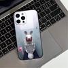 F-Забавные R-Бешеные R-Кролики Чехол для телефона для iPhone 17,16,15,14,13,12,11 Plus,Pro Max,XS,Мягкий силиконовый черный чехол