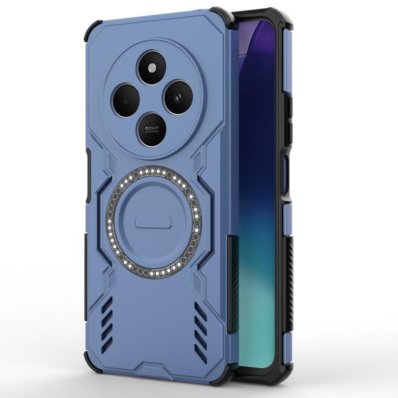 Для Redmi 14C Чехол Чехол Xiaomi Redmi 14C Capas Armor Bumper Магнитный Жесткий Противоударный Magsafe Беспроводная зарядка Fundas Redmi 14C