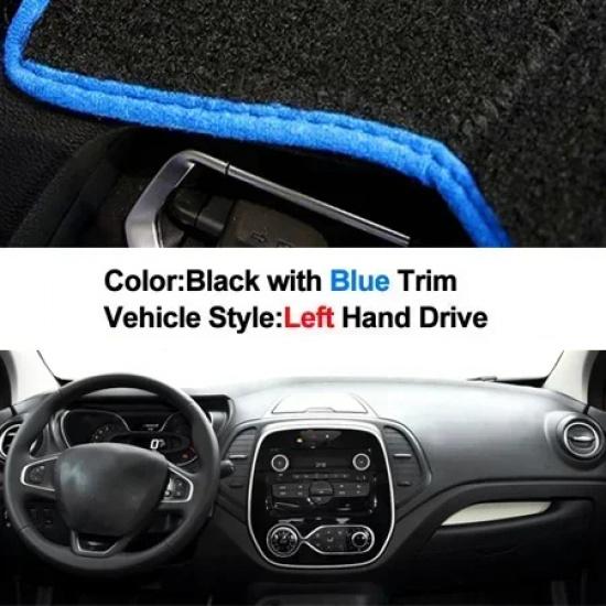Car Dashboard Cover Non slip pad For Renault Captur 2014 2015 2016 2017 2018 LHD RHD Dash Mat Sun Shade Pad Anti-UV Cushion
