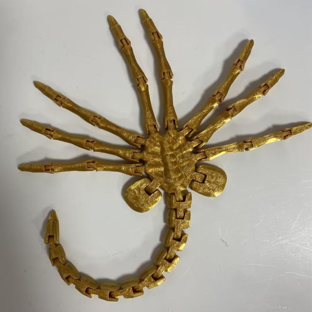 Настольное украшение Модель Чужого Лицехвата с гибкими суставами Модель животного