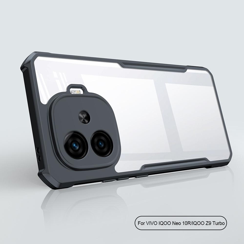 XUNDD Чехол для vivo iQOO Neo 10R 5G/Z9 Turbo 5G Противоударный ТПУ+Акрил Прозрачная Задняя Крышка Чехол для Телефона