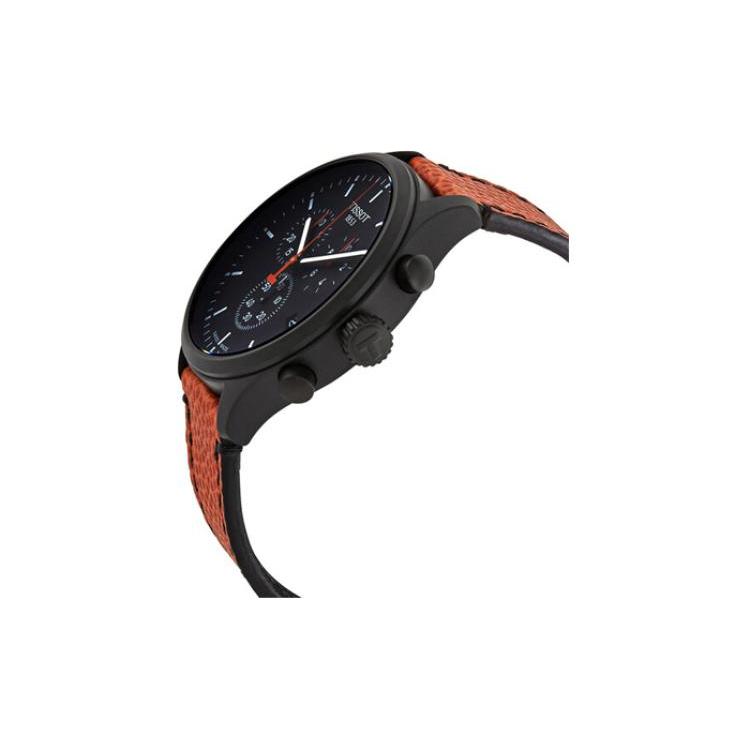 Tissot Коллекция Soko Кварцевый механизм Водонепроницаемость 100 м Мужские часы Часы 45 мм Черный циферблат T116.617.36.051.08-