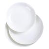 Huaiyi White Ceramic Dinnerware Collection