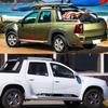 Наклейки на пороги BGX1 для Renault Duster Oroch, Автонаклейки, Графика для грузовиков, Виниловая декоративная наклейка, Чехол, Автоаксессуары