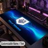 Large Mouse PadPreston North End Custom Name Text Personalized Desk Mat Non Slip Gaming Pad