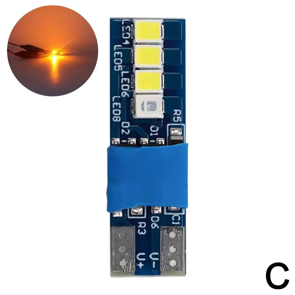 1 шт. W5W T10 8smd 2835 Автоматическая клиновидная лампа для чтения номерного знака в салоне автомобиля Лампочка для парковки с синим светом N C0Q5