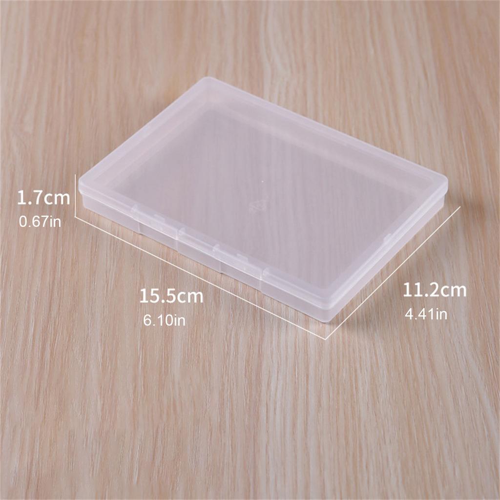 5 шт. Штабелируемый плоский ящик для хранения принадлежностей для рукоделия и документов Прозрачные органайзеры Прозрачный держатель для писем и бумаги