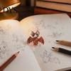 Подарки на день рождения для детей 3D-печатная шарнирная фигурка животного, гибкое мультяшное украшение, настольное украшение и мини-пластиковые украшения, снятие стресса,