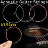 Bright Tone Acoustic Guitar Strings Classical Folk Musical Instruments Classic Guitar Parts