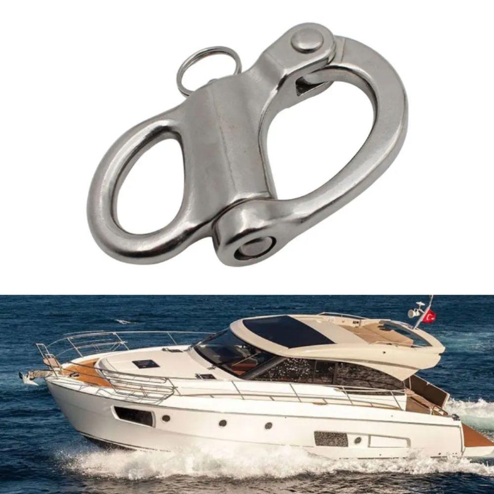 Stainless Steel Snap Shackle Jaw Swivel Chain Shackle Swivel Snap Shackle Spinnakers