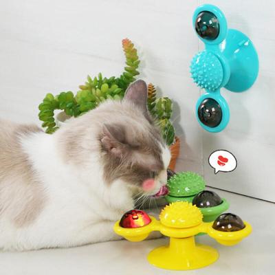 Светодиодная вращающаяся игрушка для кошек