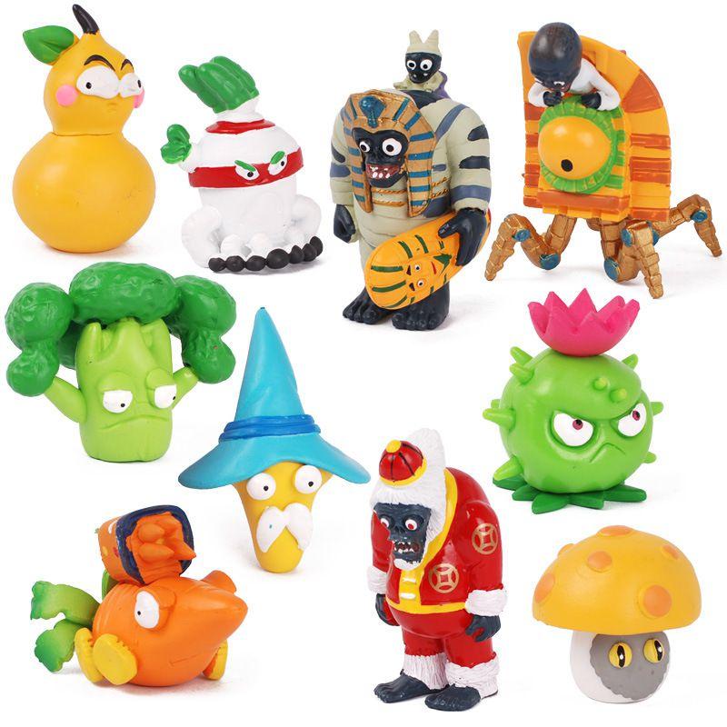 Decorate Your Easter With Plants Vs Zombies Series Egypt Private Wild West Pvc Toy Action Figures Set New