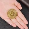 Биткойн Идея Художественная коллекция Золотая Биткойн Памятная круглая памятная медаль для коллекционеров Памятные монеты