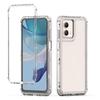 Прозрачный противоударный чехол для Moto G85 G84 Edge 40 Neo E13 E30 E40 G04 G13 G14 G23 G24 Power G34 G52 G53 G54 Защитный бампер