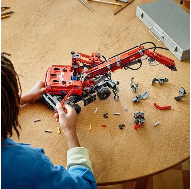 LEGO Technic 42144 Кран с грейфером