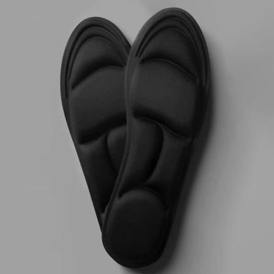 Arch Support Insoles Memory Foam Shock Absorption Shoe Insoles Pressure Relief Shoe Inserts for Men Women Cut-to-Size Sports Insoles
