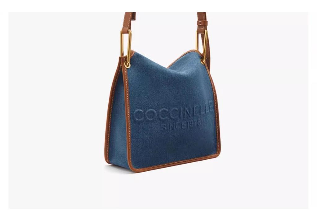 Женская Модная Роскошная Джинсовая Сумка Coccinelle Через Плечо Сумка-Тоут