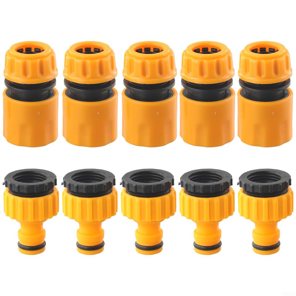 10pcs Pipe Connector 3/4 & 1/2 Inch Adapter Connector
