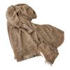 Autumn and Winter New Simple Warm Wool Scarf Shawl Men and Women Versatile Solid Color Wool Mohair Scarf