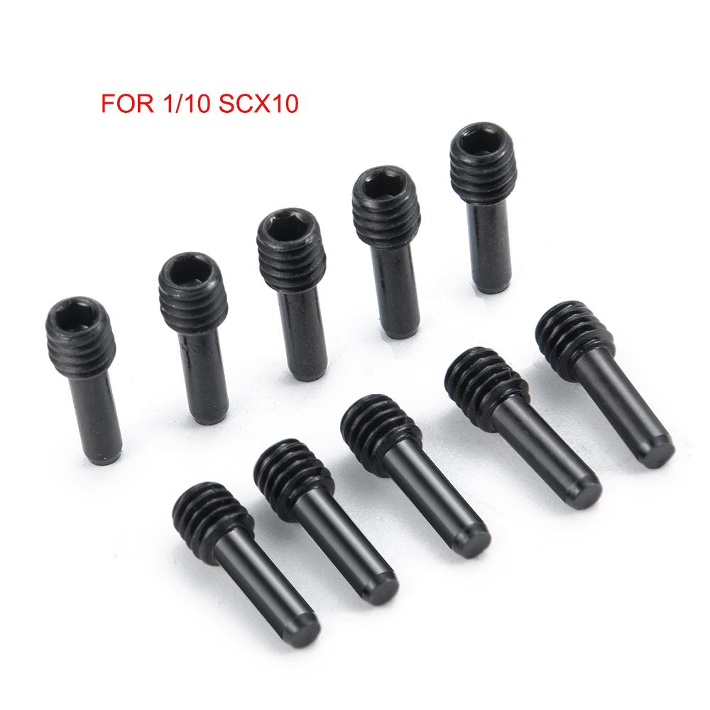 YEAHRUN M6 Drive Shaft Screw Pins M4 CNC Machine Screws for 1/6 Axial SCX6 AXI05000 JLU AXI05001 1/10 Axial SCX10 RC CAR