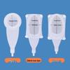 Silicone Urine Collector for Urinary Incontinence with Catheter, Anti-Leak, Suitable for Men and Women, Ideal for Bedridden or Paralyzed Care.