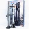 1/400 Scale SpaceX Dragon Heavy Falcon Starship Rocket Diecast Metal Model Toy