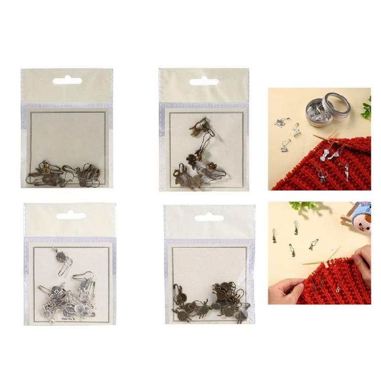 Металлические маркеры для вязания с цифрами для эффективного подсчета петель