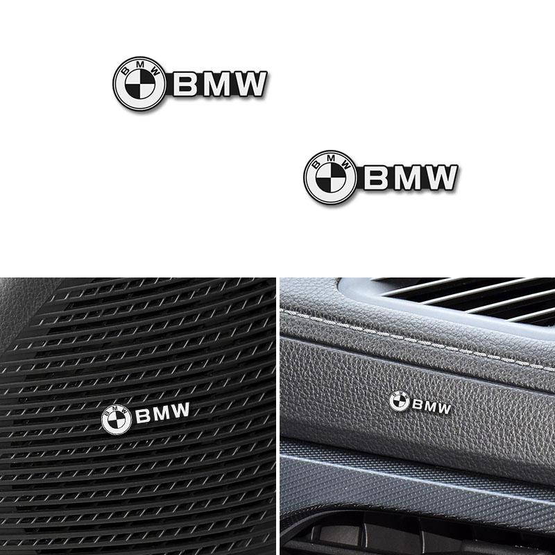 5/10Pcs 3D Aluminum Car Audio Stereo Speaker Badge Emblem Sticker For BMW E92 X3 M E62 E91 Performance E90 E34 X5 X6 E53 E61 E93 FQ3