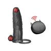 Penis Sleeve Silicone Vibrating Men Wireless Remote Control Penis Vibrator Sleeve Penis Enlargement Condoms Ten Frequency Simula