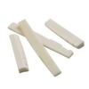 2 Sets Of 4 Pcs 6 String Acoustic Guitar Bone Bridge Saddle 72mm and Nut 43mm