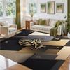 FC Köln Design Crystal Velvet Rug Soft Decorative Mat for Bedroom Entrance