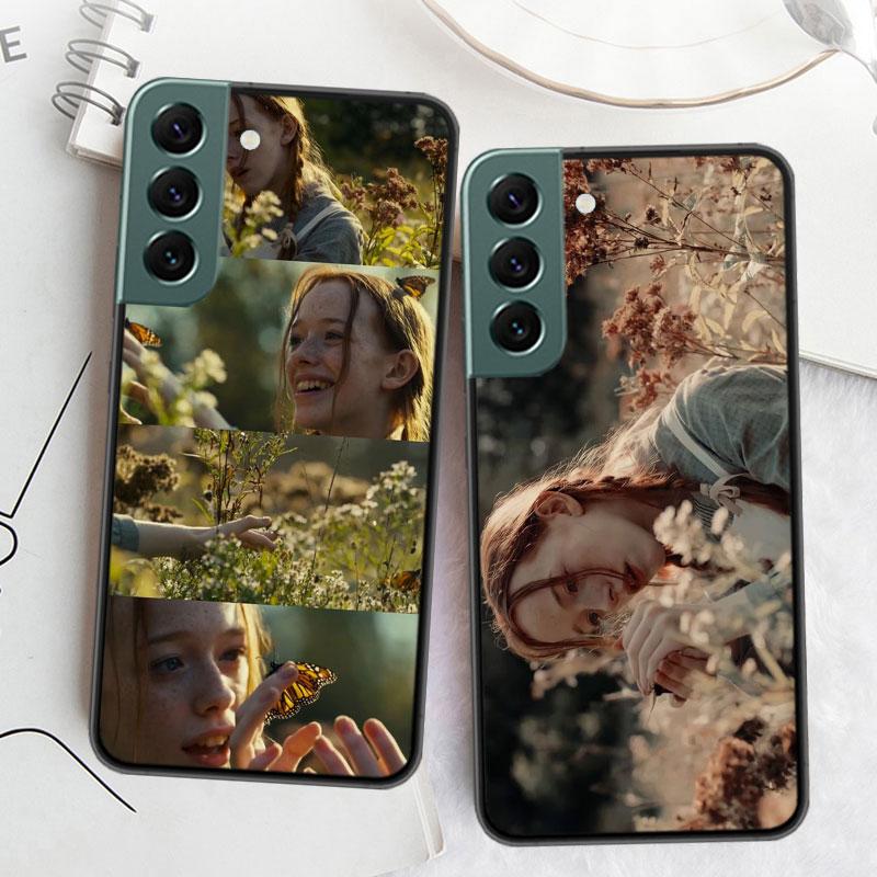 Чехол для телефона Anne With an E для Samsung Galaxy S22 S25 Ultra S21 S10 Plus S26 Edge S20 S23 S24 FE Чехол Силиконовый Мягкий ТПУ Прозрачный