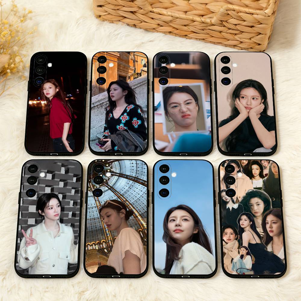 Прекрасная актриса Го Юнджон Чехол для телефона для Samsung A73,72,71,53,52,51,22,91,80, Мягкий черный чехол