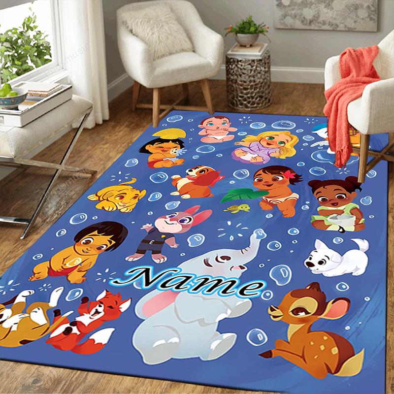 Custom 1Pc Undersea Mermaid Adventure Rug Office Carpet Indoor Outdoor Entrance Doormat Nonslip Soft And Comfortable Living Room D916164