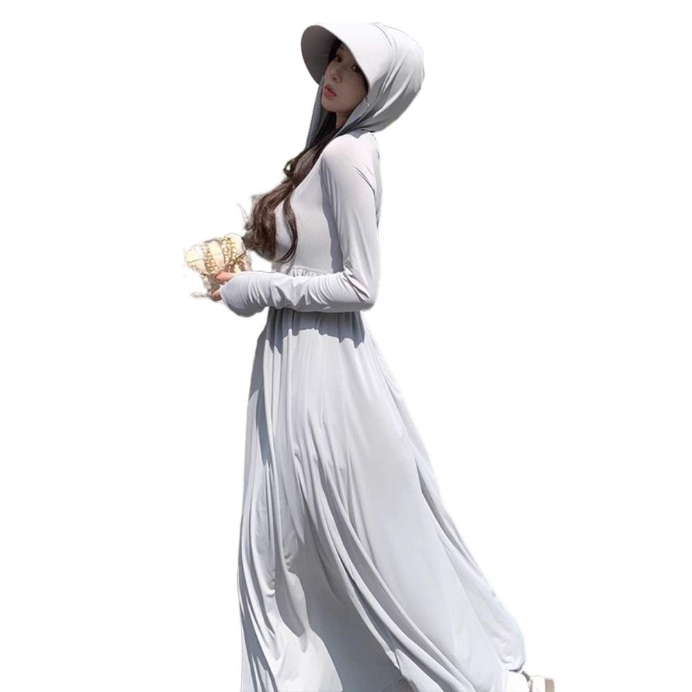 Breathable Sun Protection Clothing Lightweight Sunscreen Dress Fashion Women's Hoodie  Summer